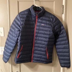 Patagonia Men’s Blue Down SweaterJacket